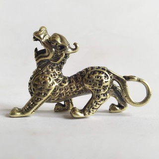 Tỳ hưu mini bằng đồng giá rẻ làm phụ kiện tiểu cảnh, phụ kiện bàn trà, trang trí bonsai, làm quà tặng