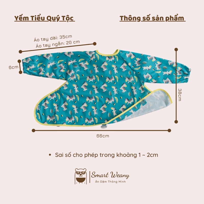 Combo Yếm TIỂU QUÝ TỘC &amp; Yếm Đa Năng [Tidy Tot UK]