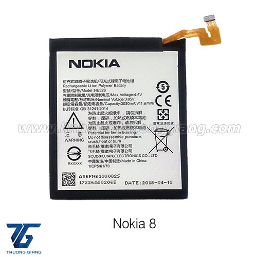 PIN NOKIA HE328 / NOKIA 8 / TA-1004