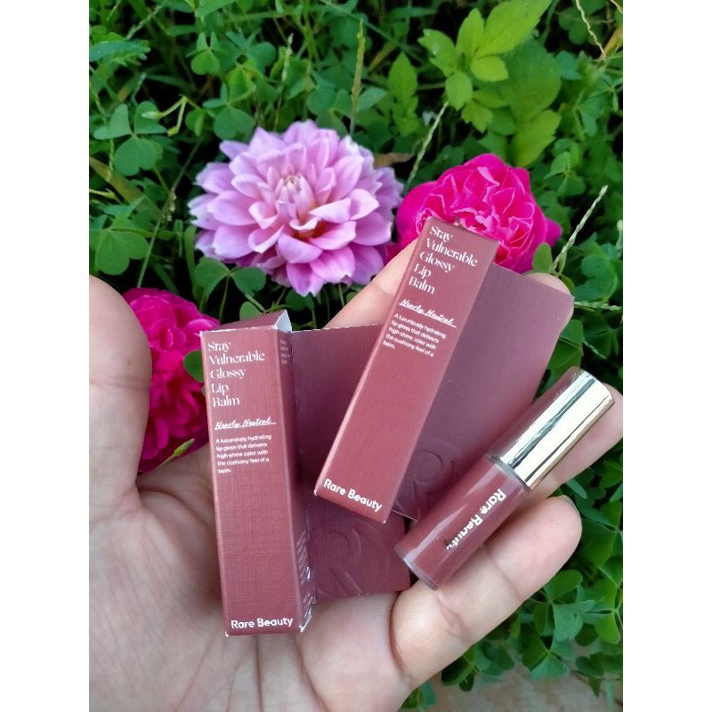 [ Minisize Bill Shephora ] Son Rare Beauty Glossy Lio Balm