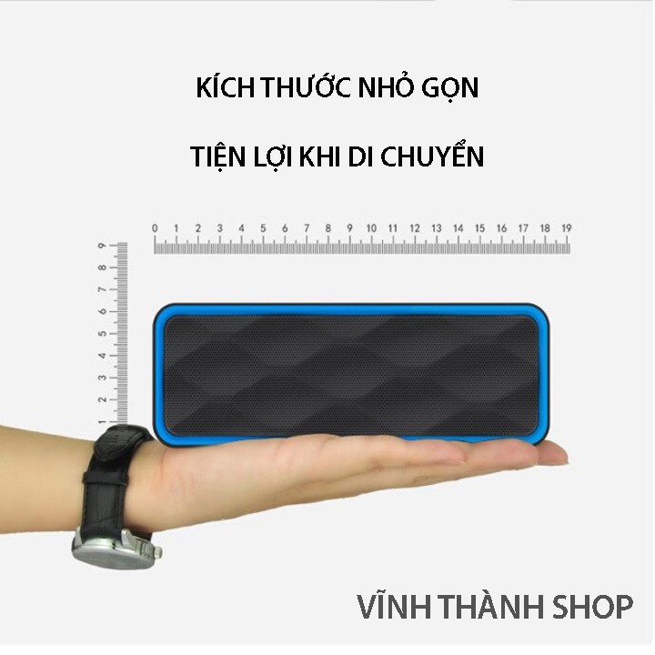 Loa Không Dây Bluetooth Nghe Nhạc A2DP Đa Chức Năng Âm Thanh Hỗ Trợ Căm Thẻ Nhớ Usb, Dây 3.5