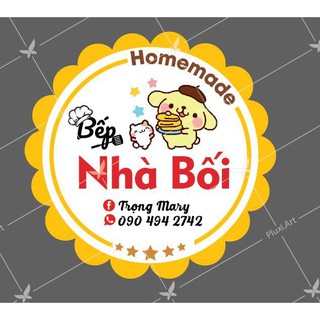 300 tem nhãn decal dán ( 4cm) tk miễn phí
