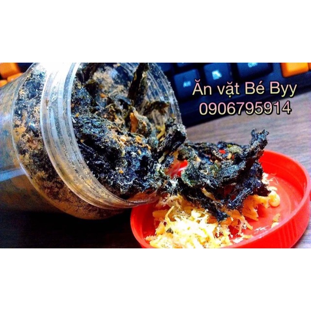 RONG GIÒN TỎI TẨM PHÔMAI CHÀ BÔNG HỦ NHỎ