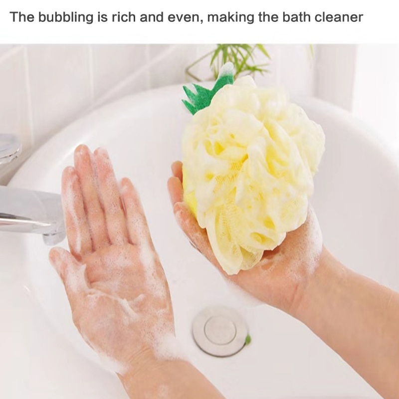 Mút Tắm Tẩy Tế Bào Chết Hình Trái Cây Nhiều Màu Sắc YOUYO Dành Cho Người Lớn