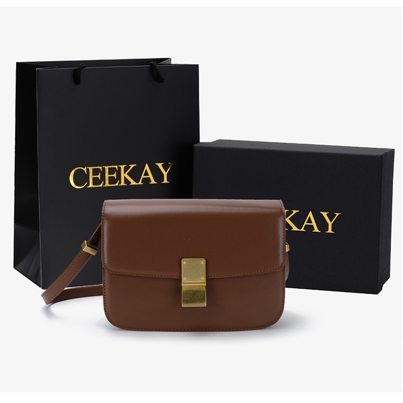 Túi xách nữ đeo chéo thời trang, Túi đeo chéo nữ da cực chất - Full Box, Mã CK16