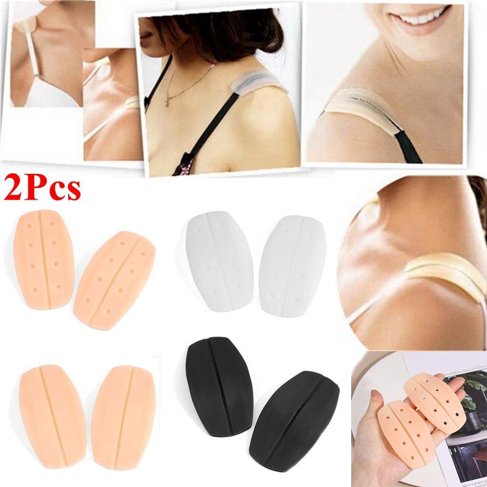 Bộ 2 Miếng Đệm Vai Bằng Silicon Mềm Mại Thoải Mái Chống Trượt