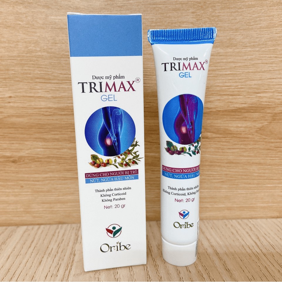 Gel Bôi Trĩ Trimax - Hiệu Quả - An Toàn - Tuýp 20gr -Luxcare