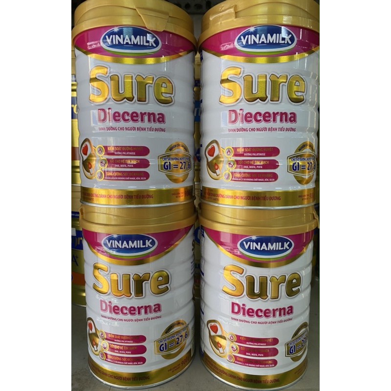 Sữa bột Vinamilk Sure Diecerna 900g