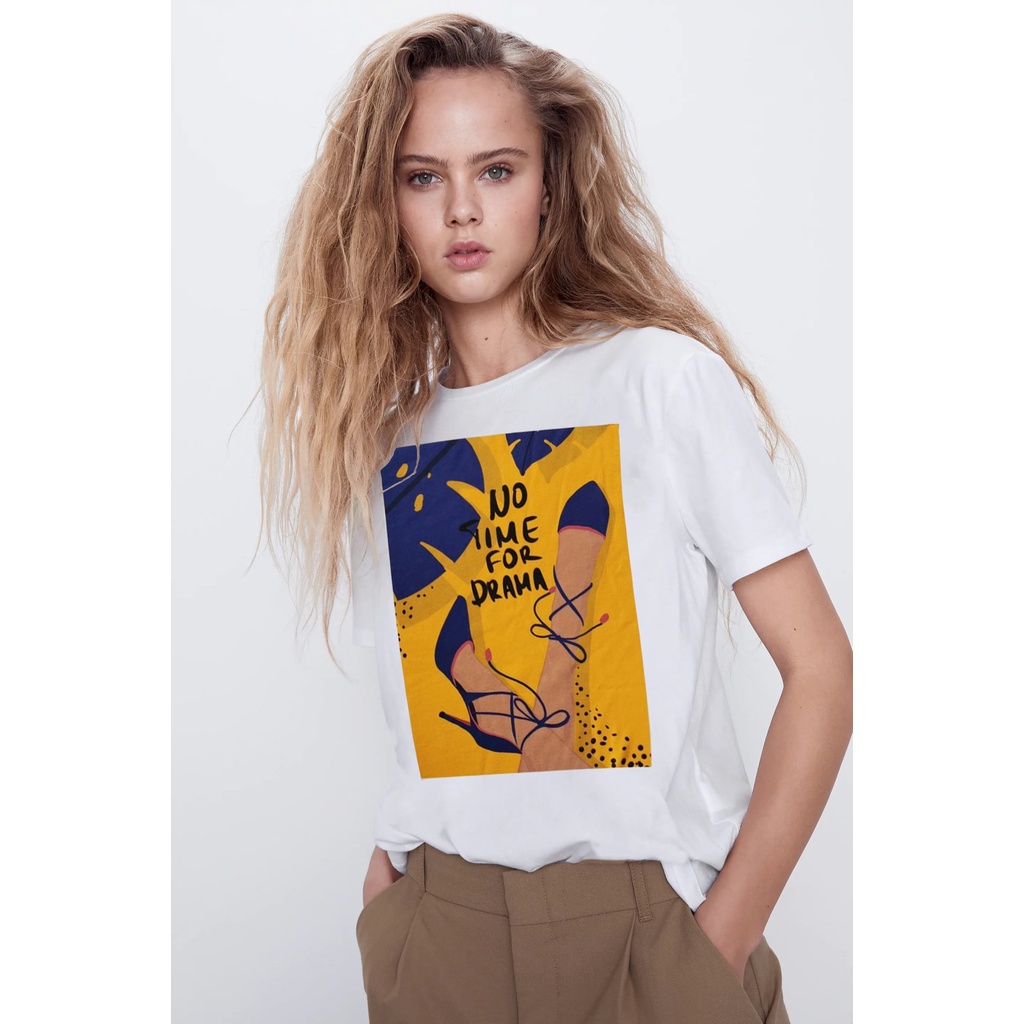 Áo Thun Nữ Cotton Hàng VNXK, Áo Phông Nữ In Hình Họa Tiết (Áo Unisex)
