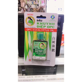 Dầu khuynh diệp Opc