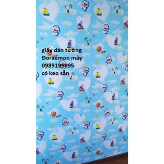 decal dán DORAEMON xanh
