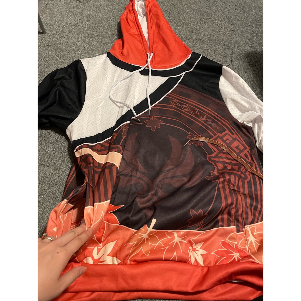 Áo Khoác Hoodie Hóa Trang Nhân Vật Kaedehara Kazuha Trong Genshin Impact