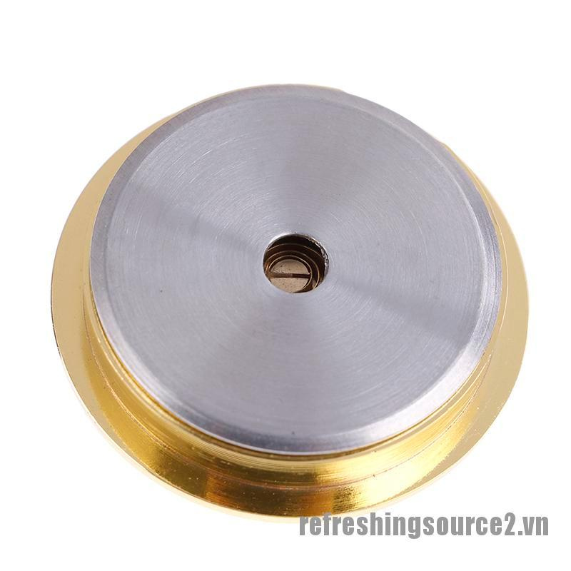 Đồng hồ đo độ ẩm 37mm hình tròn màu vàng tiện lợi