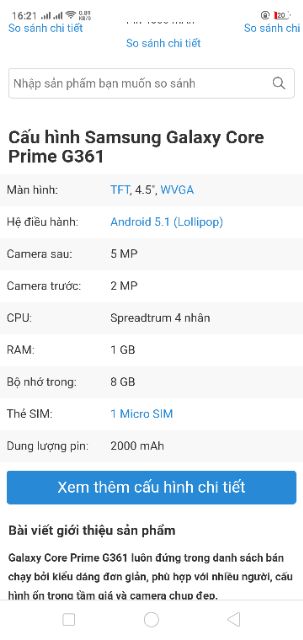 Điện thoại samsung g360 cũ