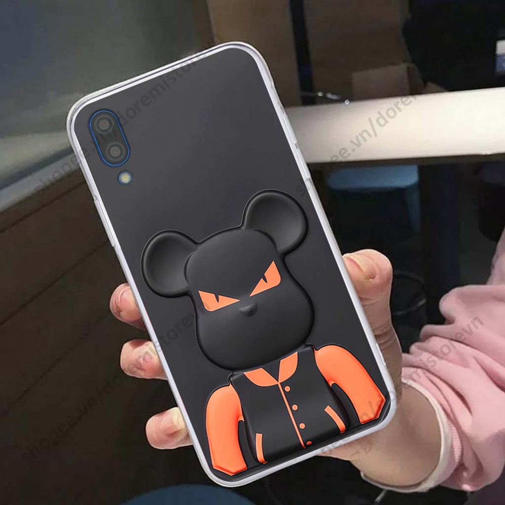 Ốp lưng Vsmart Star hình kaws, kith, bear brick nổi 3D phong cách độc đáo