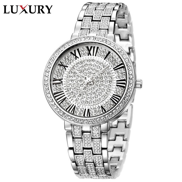 Đồng hồ nữ LUXURY DAISY Đính Pha lê - Đẳng Cấp Quý Cô [HÀNG XỊN] | BigBuy360 - bigbuy360.vn