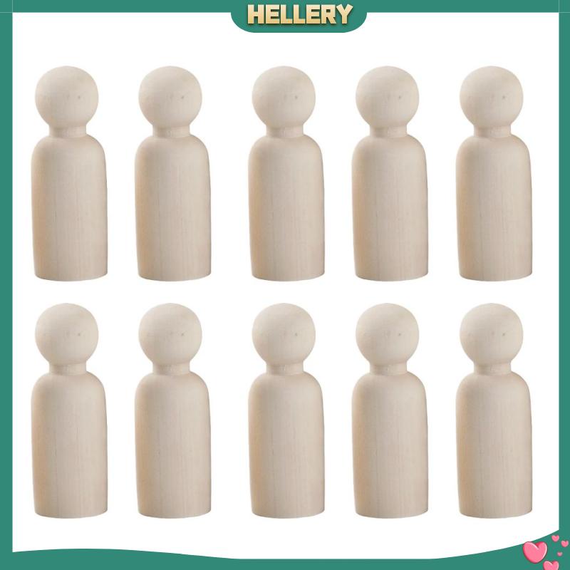 Set 10 Búp Bê Người Bodies Bằng Gỗ DIY