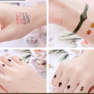 [TATOO MINI] Hình xăm dán mini đáng yêu (^-^)