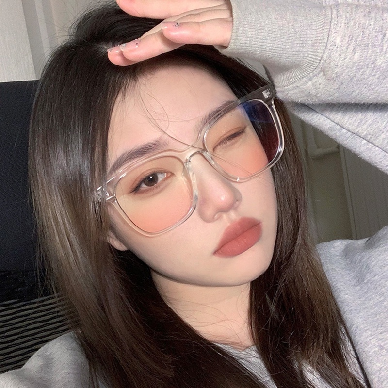 Kính Mát Tròng Màu Gradient Phong Cách Hàn Quốc Cá Tính