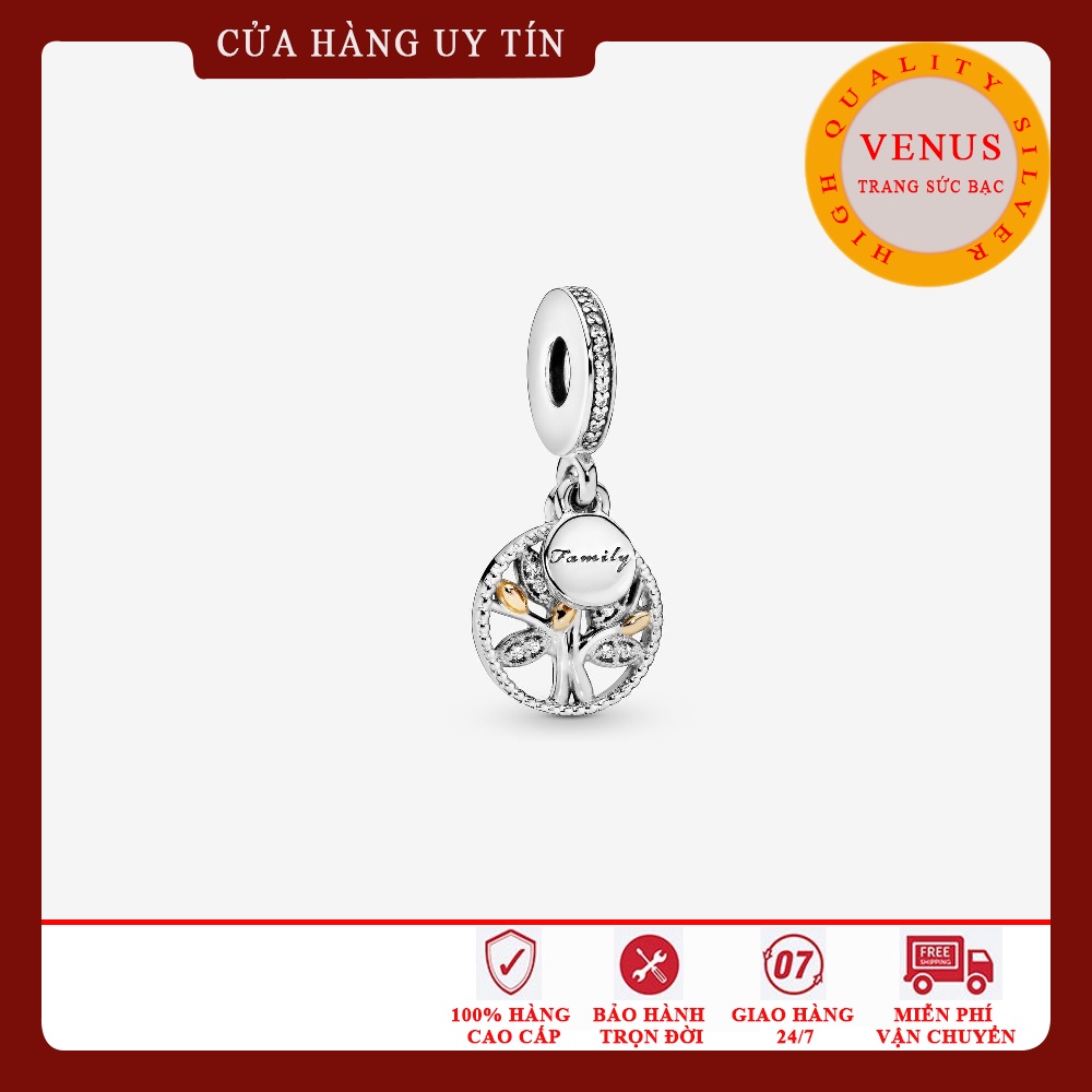 [Hàng cao cấp] Charm bạc 925- Treo cây gia đình- Mã sản phẩm VENUSTGD