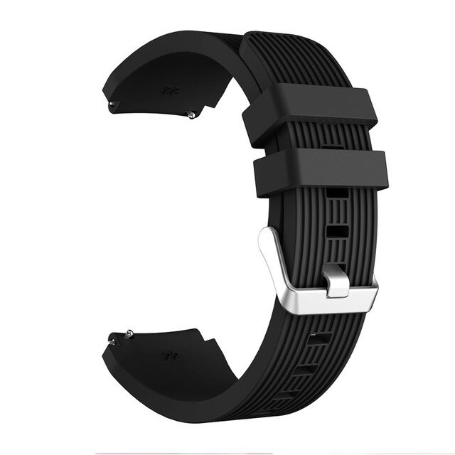 22mm Silicone Watch Band Strap for Xiaomi Huami Amazfit Pace/Amazfit Stratos 2 2S/GTR 47mm