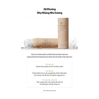 Xịt khoáng Bebalance VISID MIST