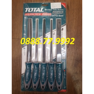 200mm bộ 5 giũa sắt total tht918516