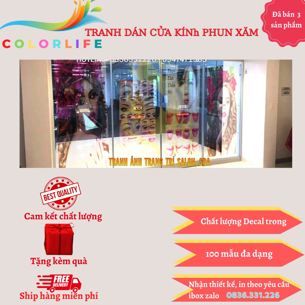 Combo 4 dán kính phun xam nail co 70*110