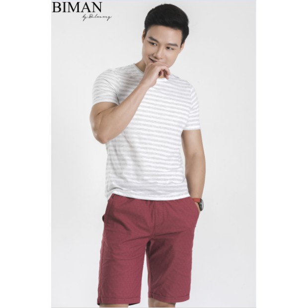 Áo Phông Biman Kẻ Sọc Basic Biman - 002GHS