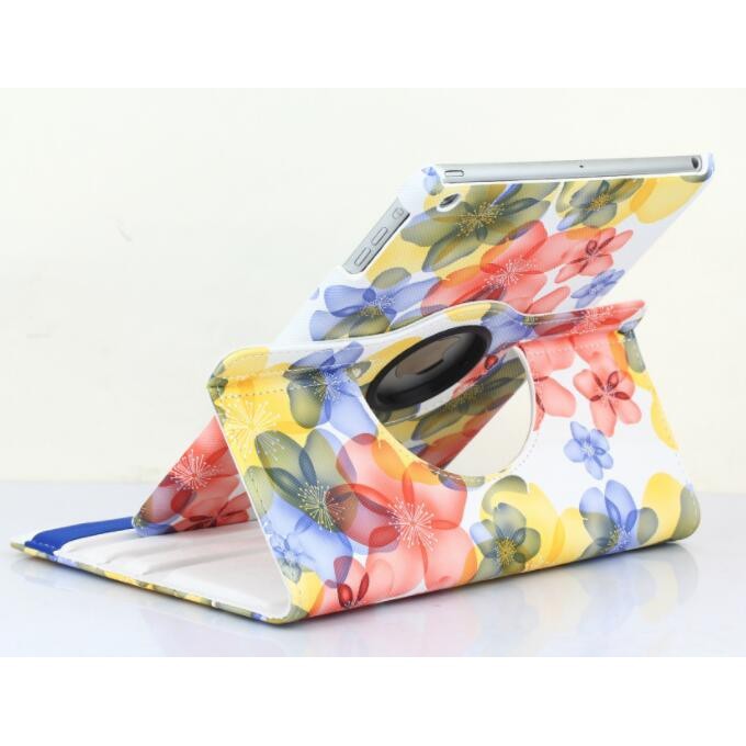 Bao da họa tiết hoa đẹp mắt xoay 360 độ tiện lợi cho iPad Mini 123 | BigBuy360 - bigbuy360.vn