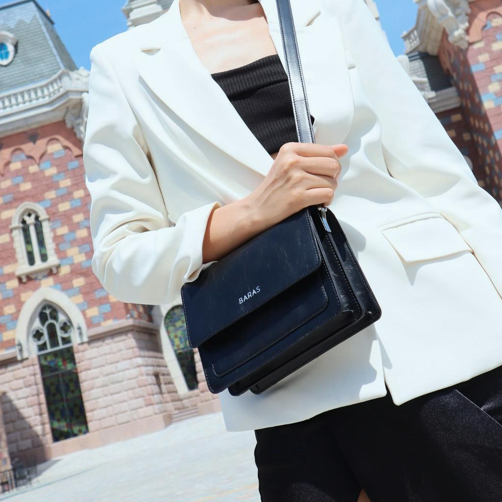 Túi đeo chéo da nữ Clake Bag - BARAS VIETNAM