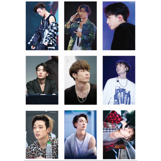 Lomo card ảnh IKON - BOBBY full 63 ảnh