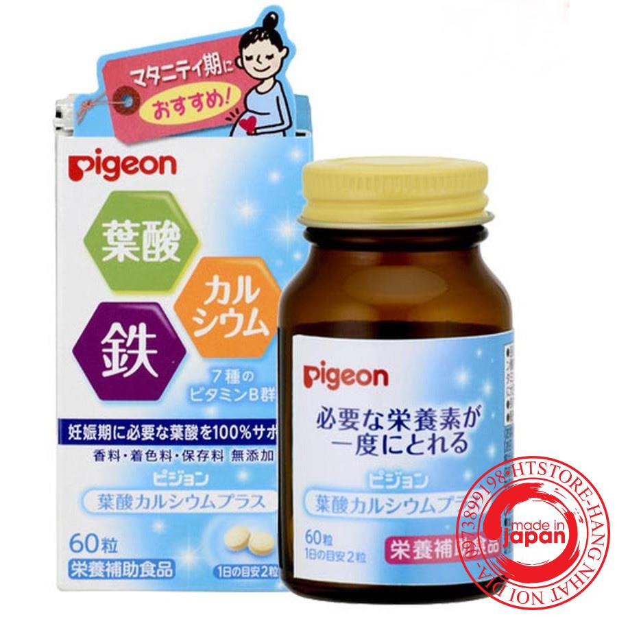 Vitamin Tổng Hợp Cho Bà Bầu Pigeon Hộp 60 Viên