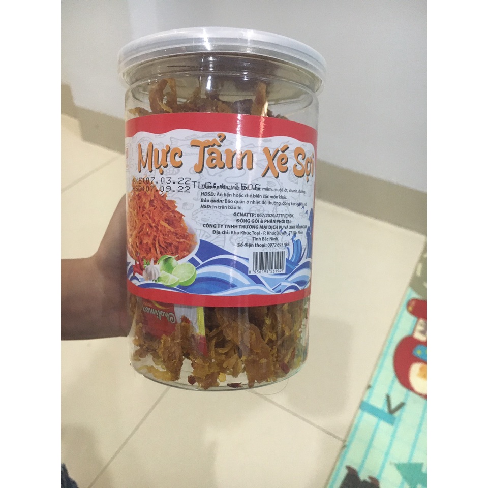 Mực Tẩm Xé Sợi 150g Thơm Ngon