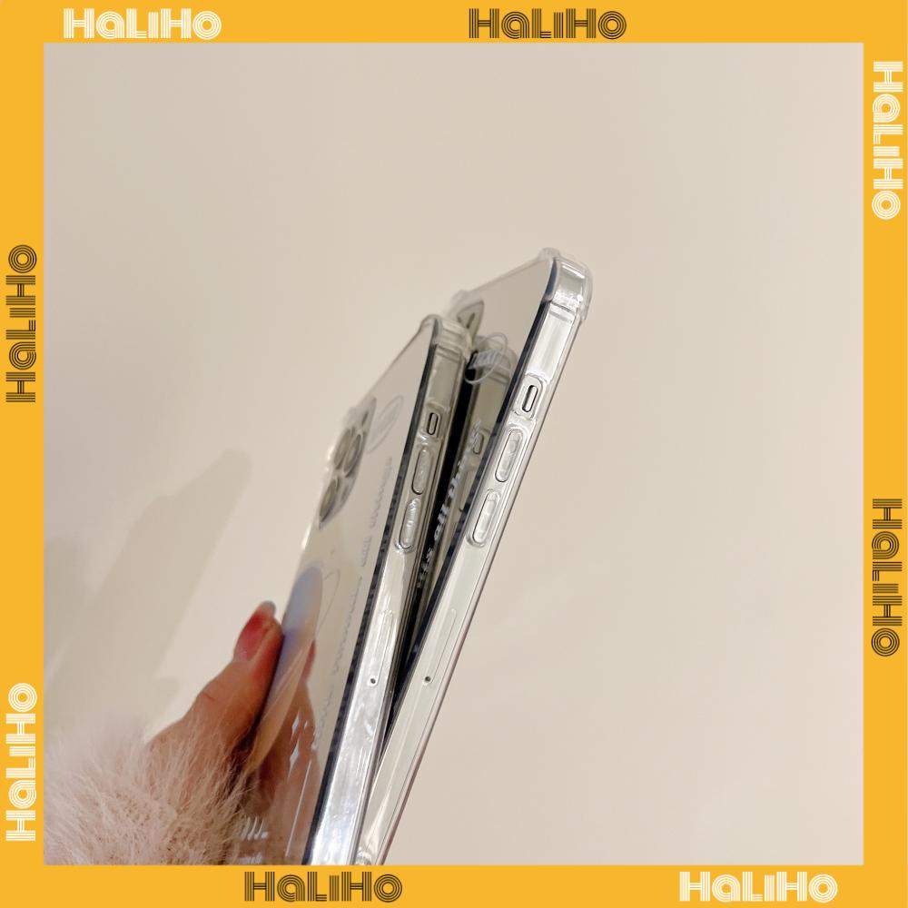 Ốp điện thoại Acrylic tráng gương chống sốc bảo vệ camera thích hợp cho iPhone 11 13 Pro Max 12 Pro Max 7 Plus xr