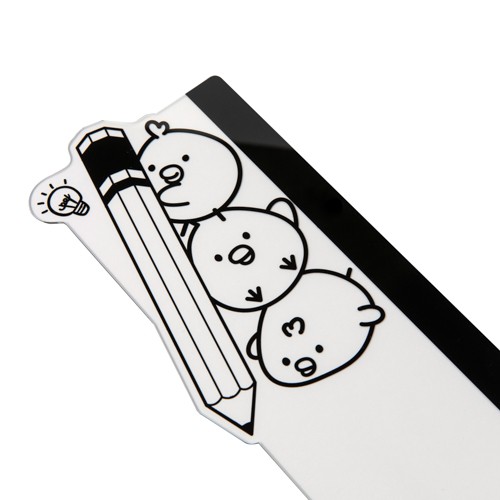 Bảng Ghi Nhớ ARTBOX Hàn Quốc Hình Iren Dán Bên Trái Máy Tính, Tivi 30cm Cao Cấp