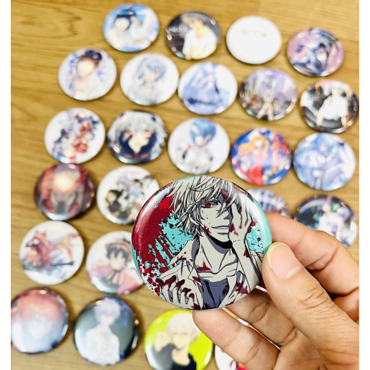 Huy hiệu anime shin seiki Evangelion 3 cái khác nhau