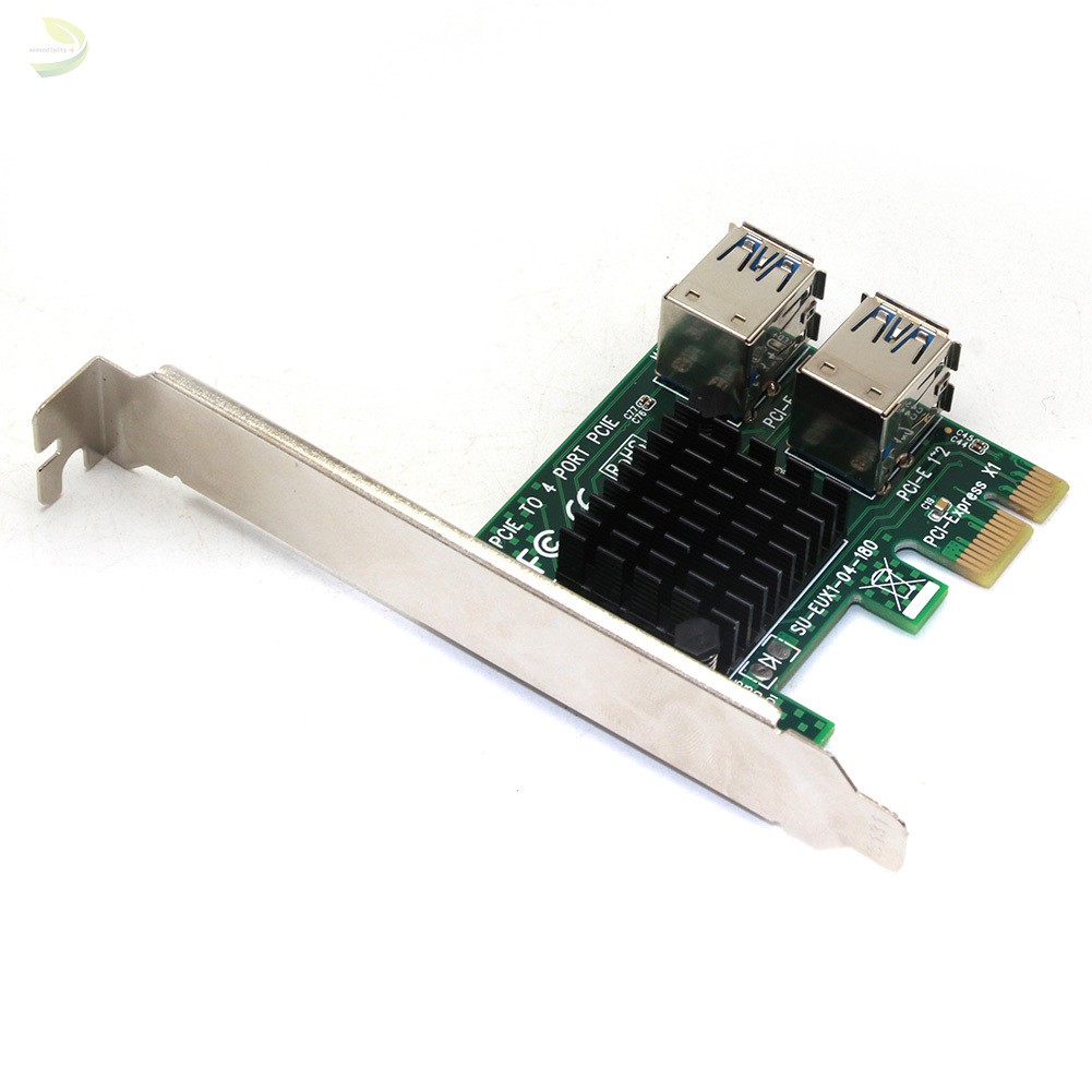 Card Chuyển Đổi Pci 1 Sang 4 Cổng Usb 3.0 Cho Đào Bitcoin