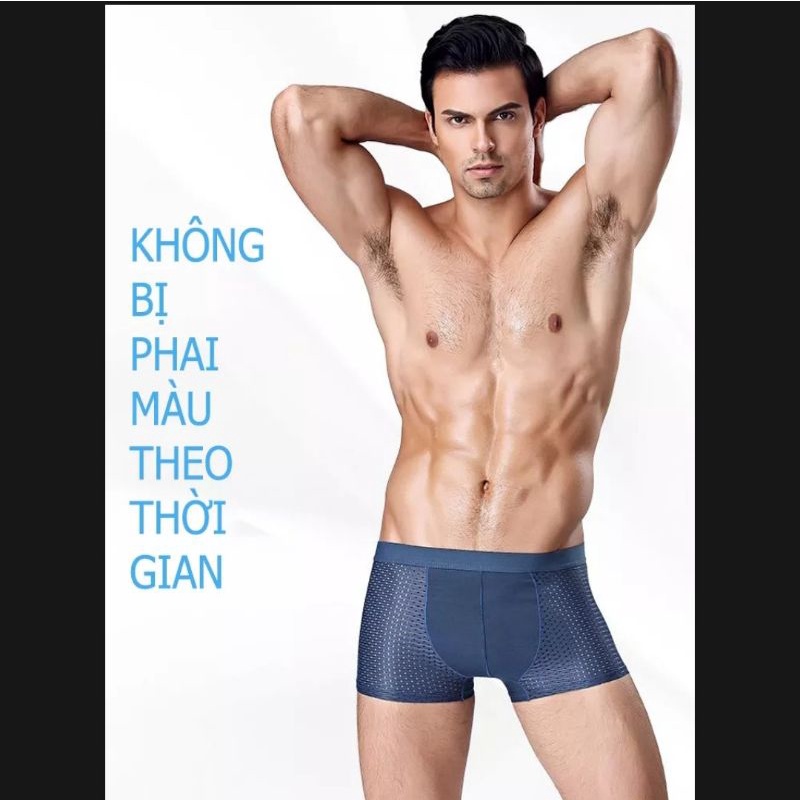 Quần Nót Nam Thông Hơi Cao Cấp ,Quần Xịt Đùi Nam Boxer Lưới Thoáng mát đẹp [ 1 CÁI QUẦN SỊP ]