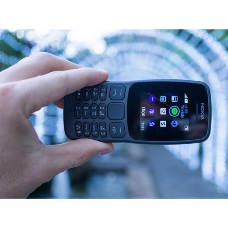 Điện thoại Nokia 105 2 sim - Pin Cực Trâu - Sóng Cực Khỏe