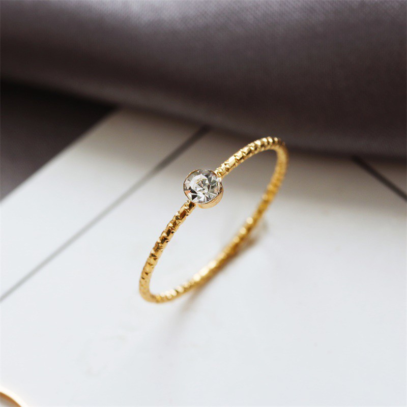 Set Nhẫn Đeo Tay Kim Loại Phong Cách Hàn Quốc Cho Nữ