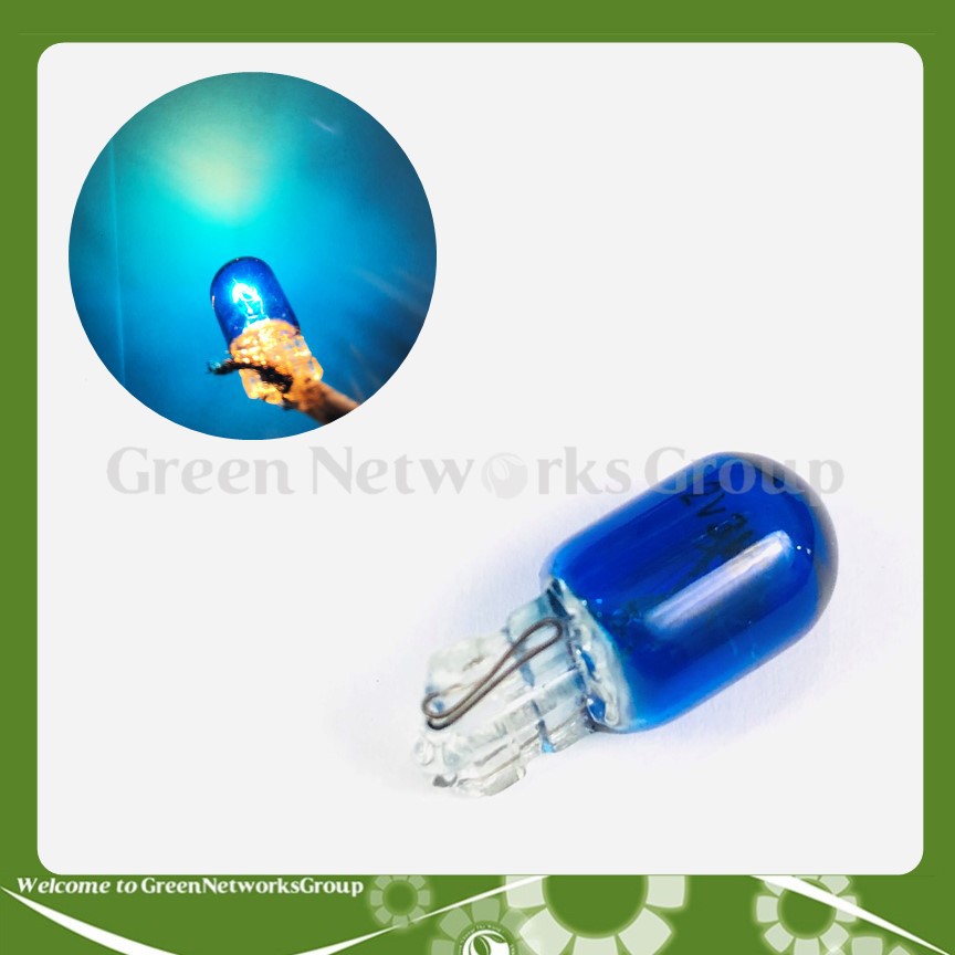 Đèn xi nhan Halogen BÁO SỐ chân T10 BÓNG MÀU-1 cái Greennetworks