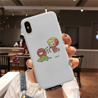 [FREESHIP toàn quốc đơn 50K] Iphone ốp lưng chống sốc Spider Man vs Iron Man