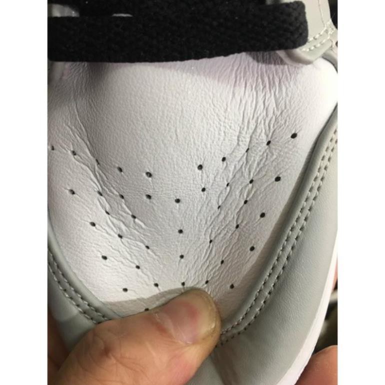 Giày Air Jordan 1 Low Smoke Grey, Giày thể thao JD1 Xám thấp thêu chỉ đỏ nam nữ full box bill | BigBuy360 - bigbuy360.vn