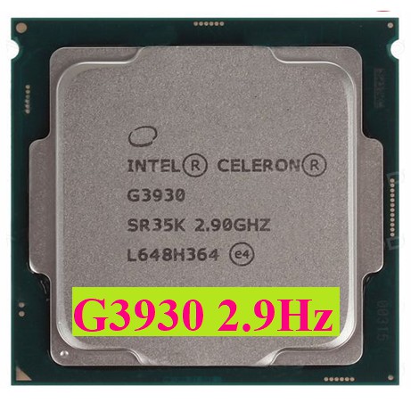 CPU Intel G3930 2.9 GHz Socket 1151 (Kabylake) cũ