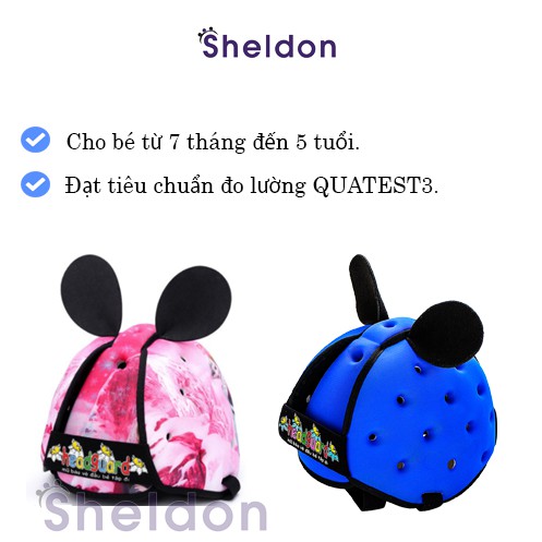 [BẢO HÀNH 6 THÁNG] Mũ bảo hiểm bảo vệ đầu trẻ em HEADGUARD (Nón an toàn cho bé tập bò, tập đi, đạp xe)