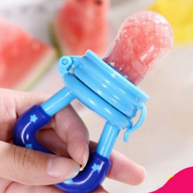 Túi nhai ăn dặm chống hóc 1 núm nhai cho bé tập ăn dặm sớm