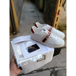 ❤️FREESHIP❤️[ FULL BOX REP11 ] Giày thể thao Gucci dây cuốn đủ phụ kiện