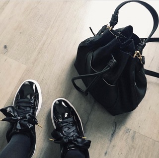 [ GIÀY THỂ THAO ] PUMA BASKET HEART PATENT