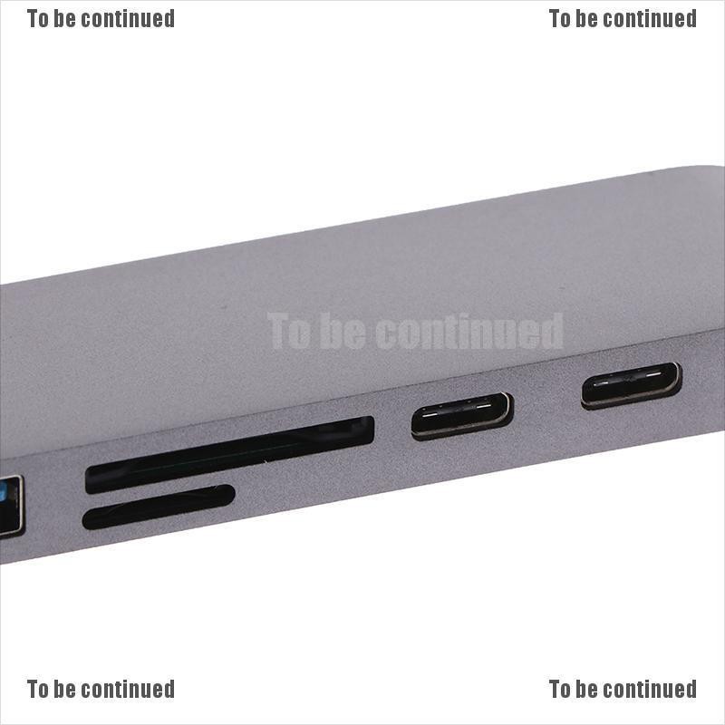 Bộ Chia Cổng Usb-C Hub 13 "15" Cho Macbook Pro